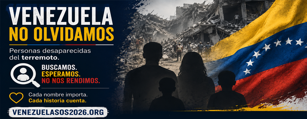 Desaparecidos por Terremoto en Venezuela